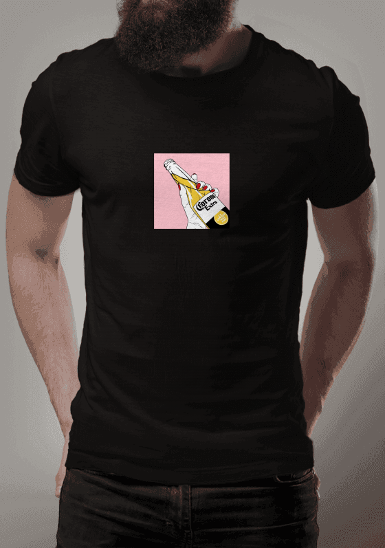 Nome do produto  Girl Corona T-Shirt