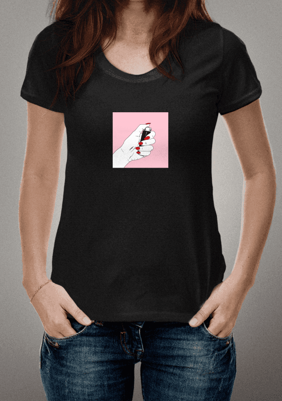 Nome do produto  Girl Lighter T-Shirt