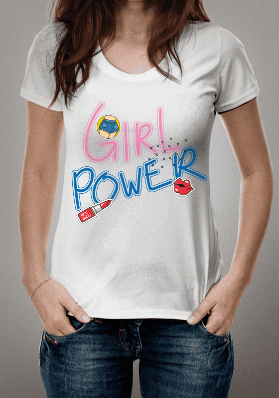 Girl Power Baton 