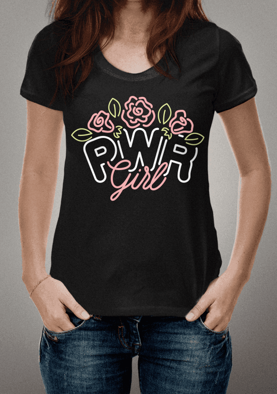 Girl PWR Black