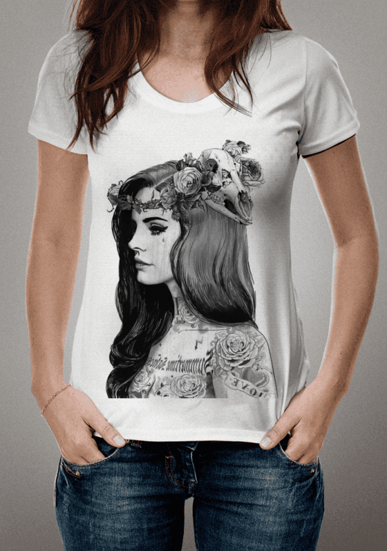 Nome do produto  Girl Tattoo