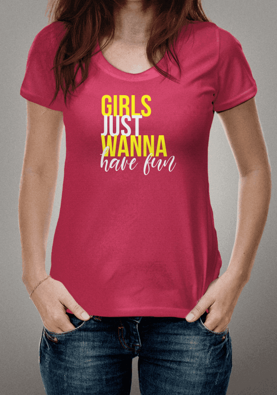 Nome do produto  girls just wanna have fun