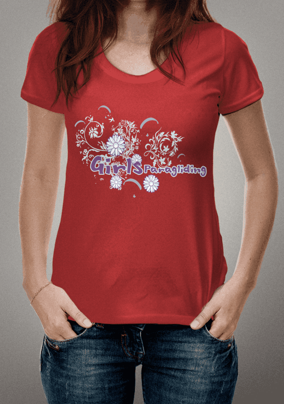 Nome do produto  girls paragliding 