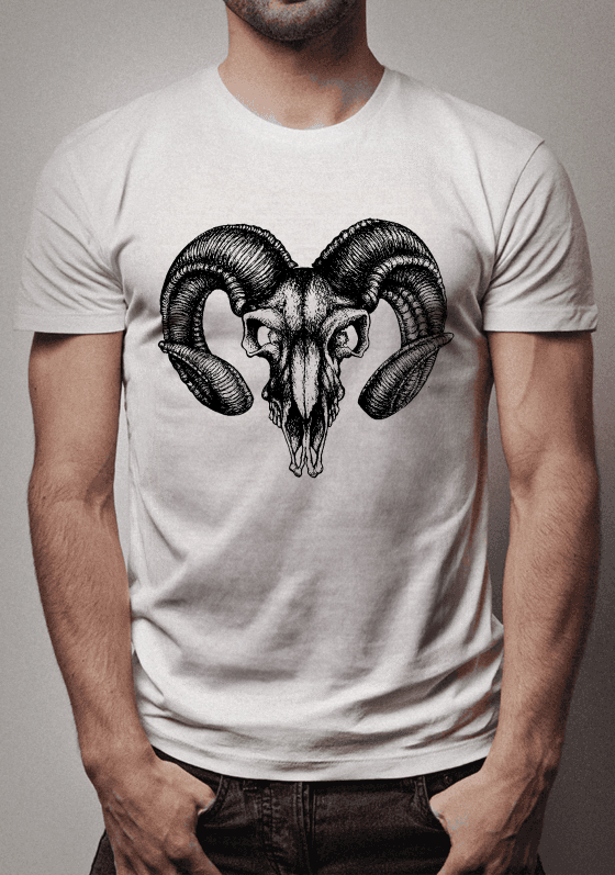 Nome do produto  Goat Skull