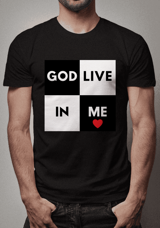 Nome do produto  God Live in me