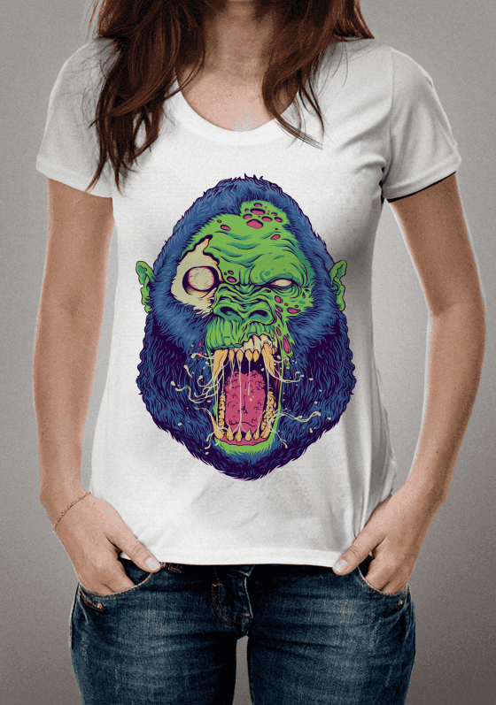 Nome do produto  Gorila Zombie