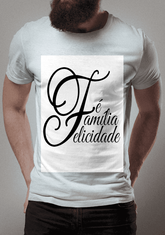 Nome do produto  Grande F de fé, família e felicidade.