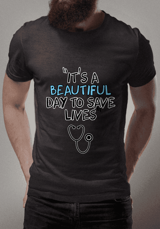 Nome do produto  Grey's Anatomy - TIts a Beautiful Day to Save Lives #2 Fem.