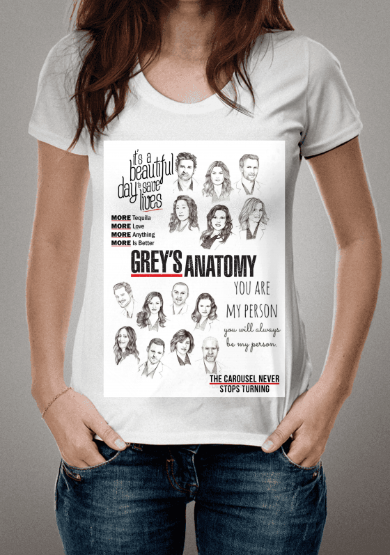 Nome do produto  Grey's Anatomy #1 - Feminina