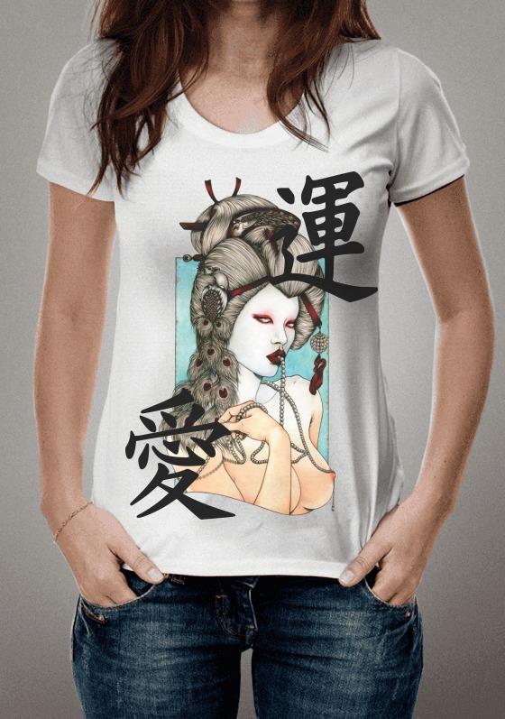 Nome do produto  Gueixa - japan