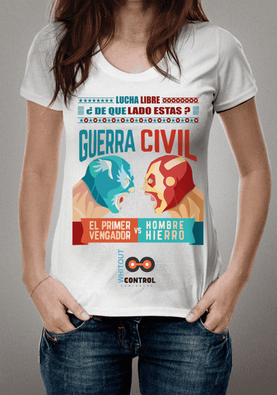 Nome do produto  Guerra Civil - Lucha Libre