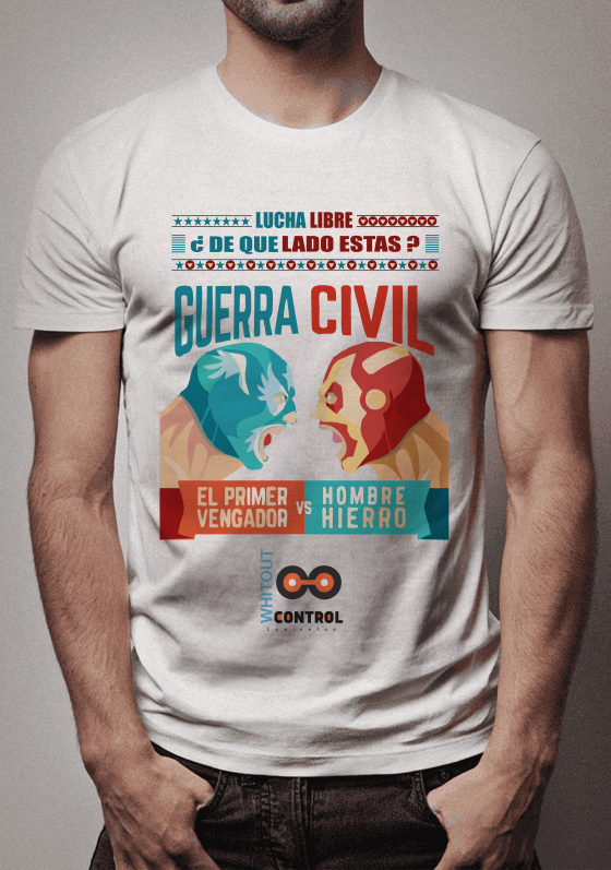 Nome do produto  Guerra Civil - Lucha Libre
