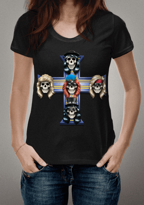 Guns n Roses Appetite Skull