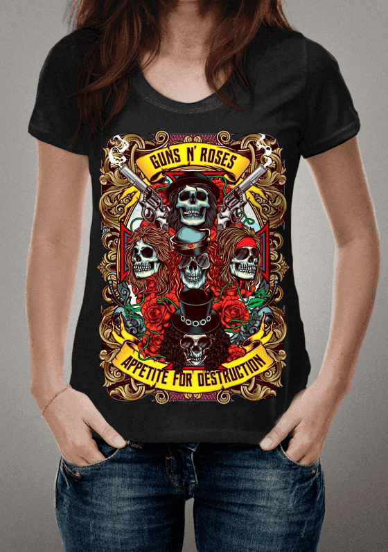 Nome do produto: GUNS N\' ROSES