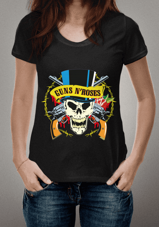 Nome do produto  Guns roses