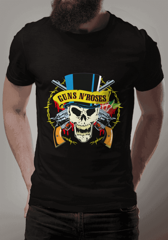 Nome do produto  Guns roses