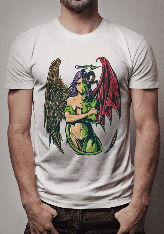 Halloween Angel e Demonio