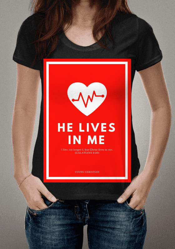 He Lives In Me - Preta