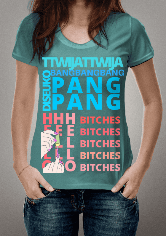 Nome do produto  Hello Bitches