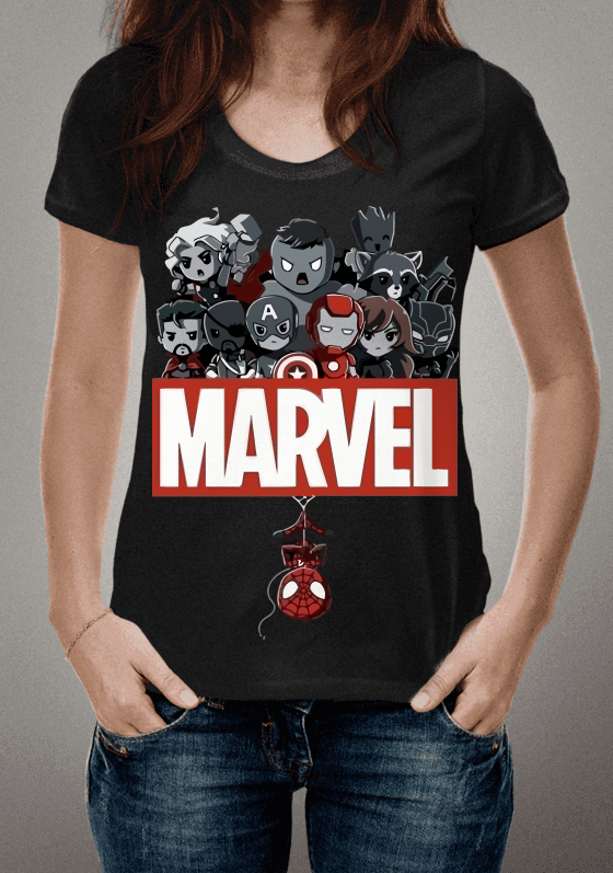 Nome do produto  Heróis Marvel