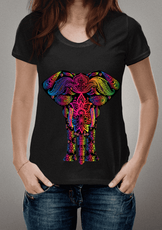 Nome do produto  Hindu,elefante,colorido