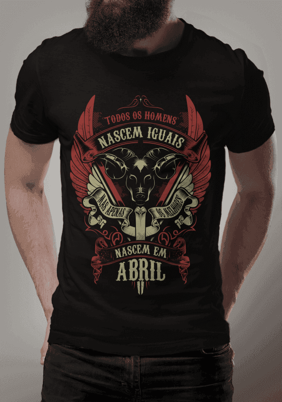 Nome do produto  Homem Abril "TOURO"
