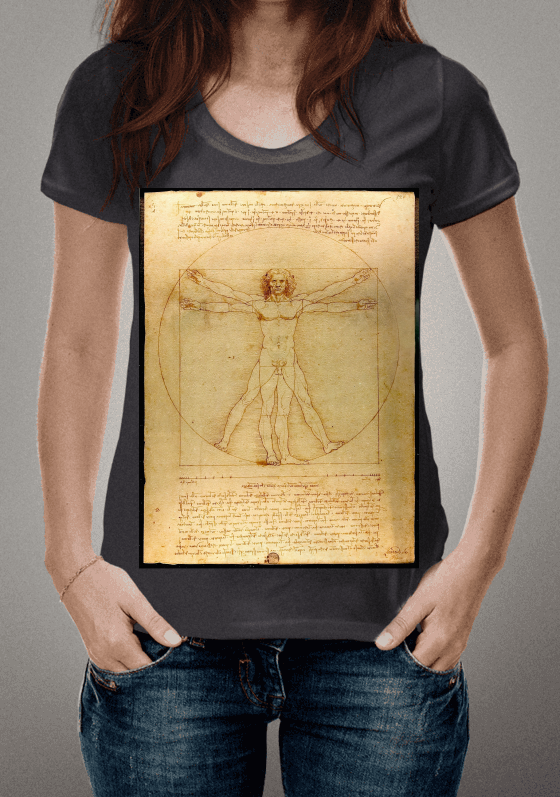 Nome do produto  Homem Vitruviano