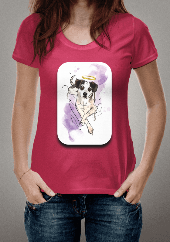 Nome do produto  HOMENAGEM CÃO MANCHINHA