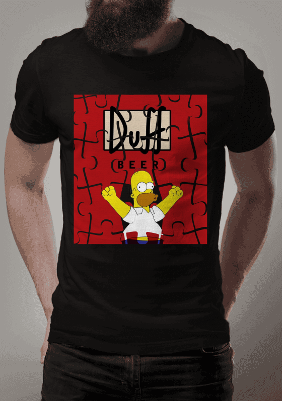 Nome do produto  Homer com sua Duff