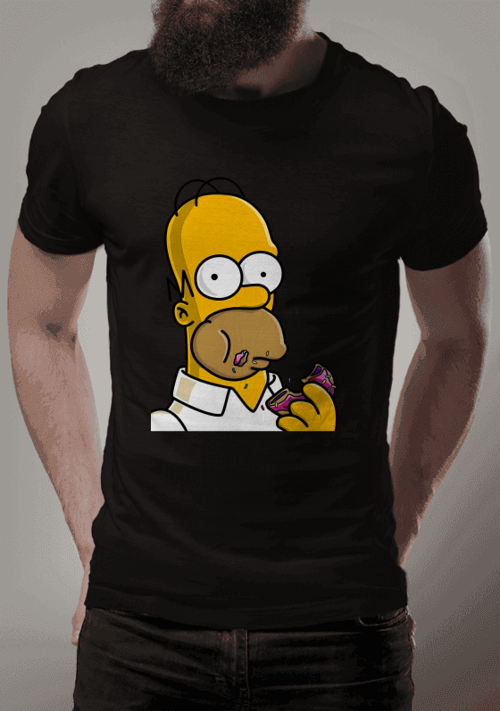 Nome do produto: Homer Comendo Rosquinha
