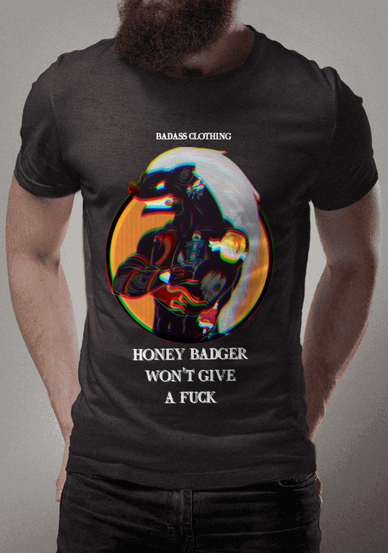 Nome do produto  Honey Badger Won't Give a F##k