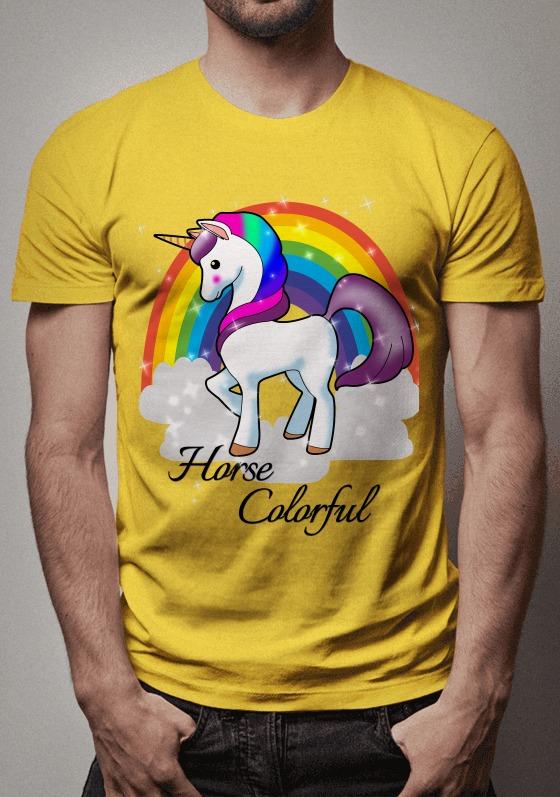 Nome do produto  Horse Colorful