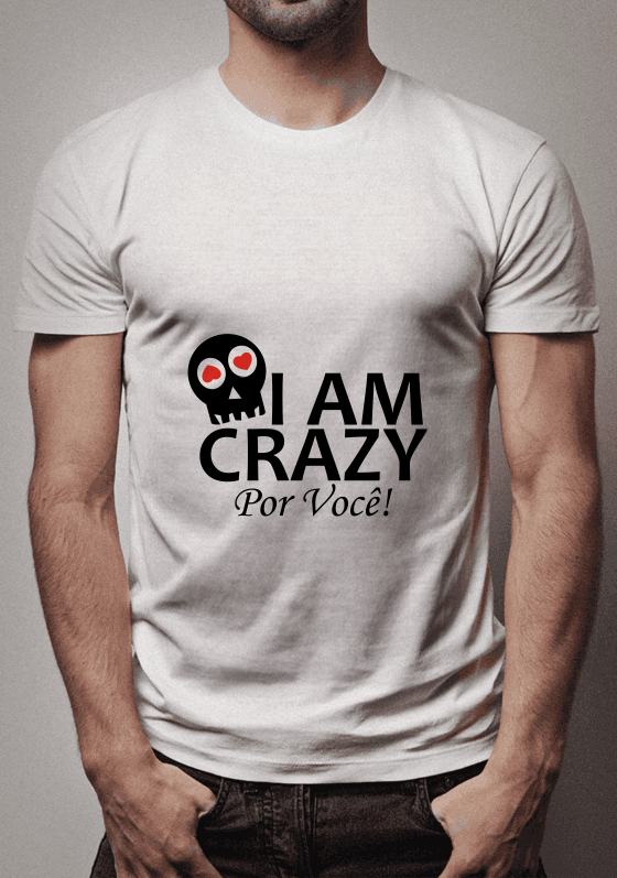 Nome do produto  I am crazy por você