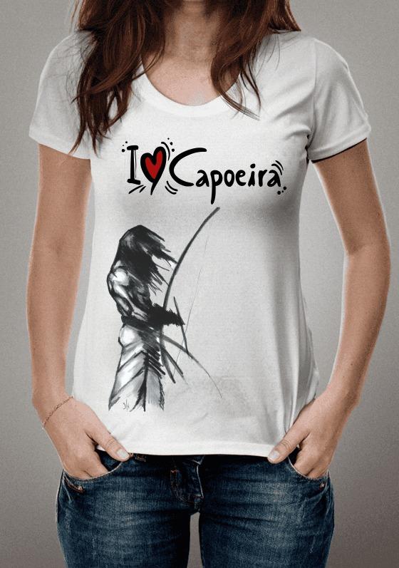 Nome do produto  i love capoeira