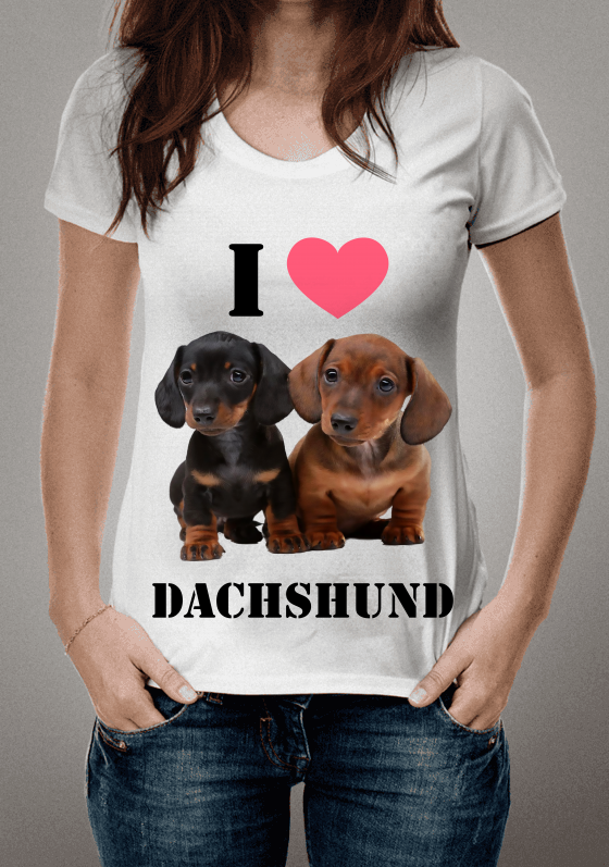I LOVE DACHSHUND PUPPIES