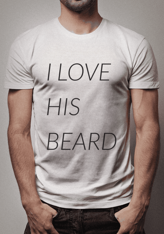 Nome do produto  I love His Beard