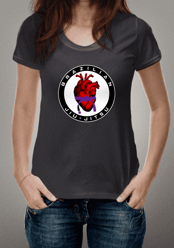 Nome do produto  I LOVE JIU-JITSU - FAIXA ROXA