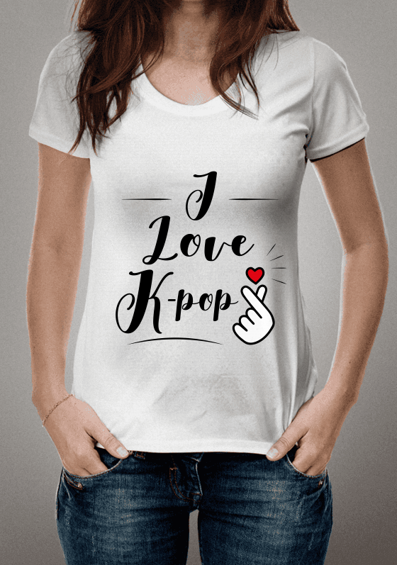 Nome do produto  I LOVE KPOP