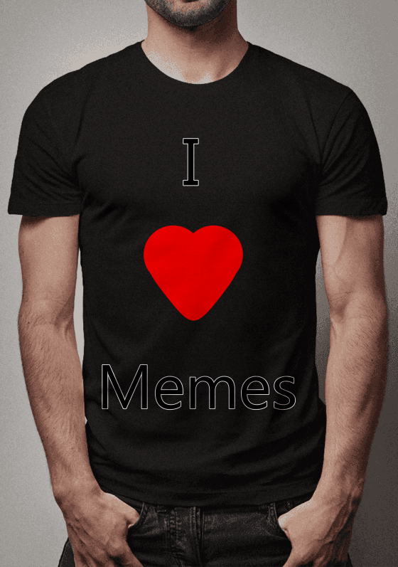 Nome do produto  I Love Memes Stampa Pop