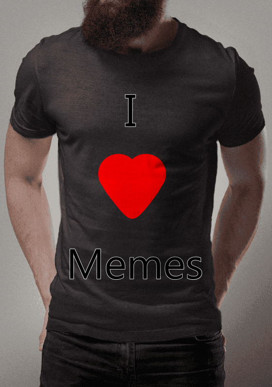 Nome do produto  I Love Memes Stampa Pop