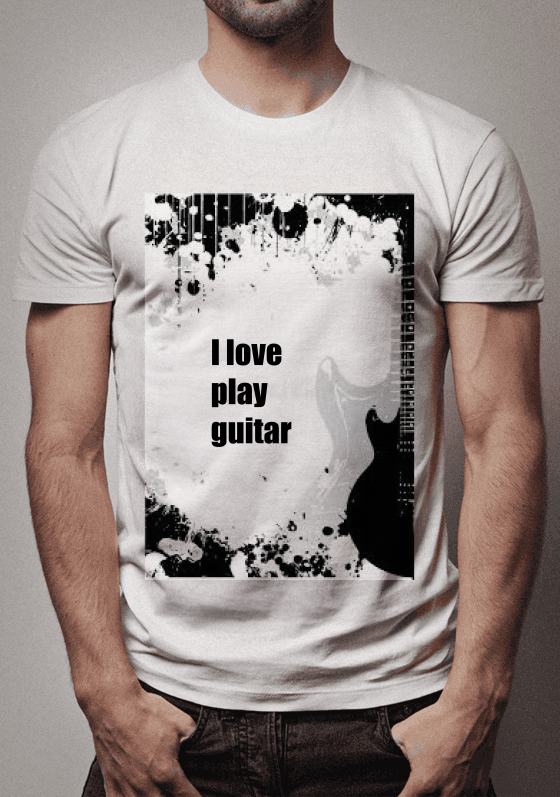 Nome do produto  i love play guitar
