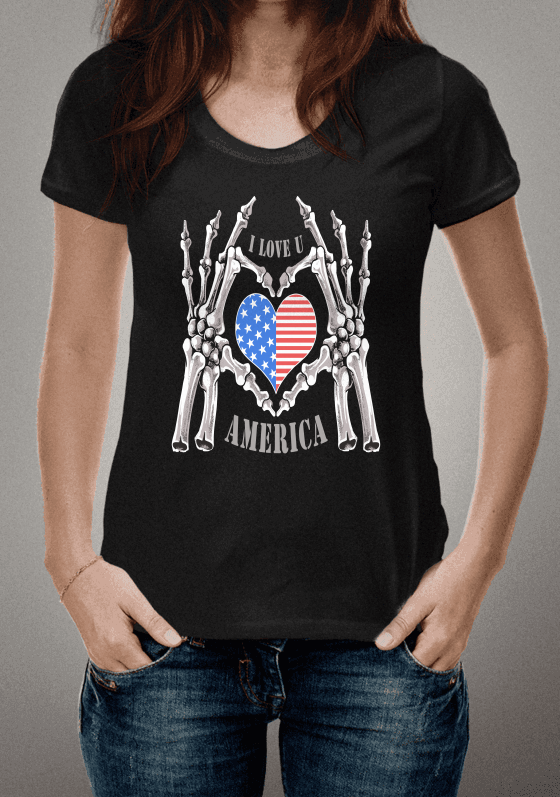 Nome do produto  I LOVE YOU AMERICA