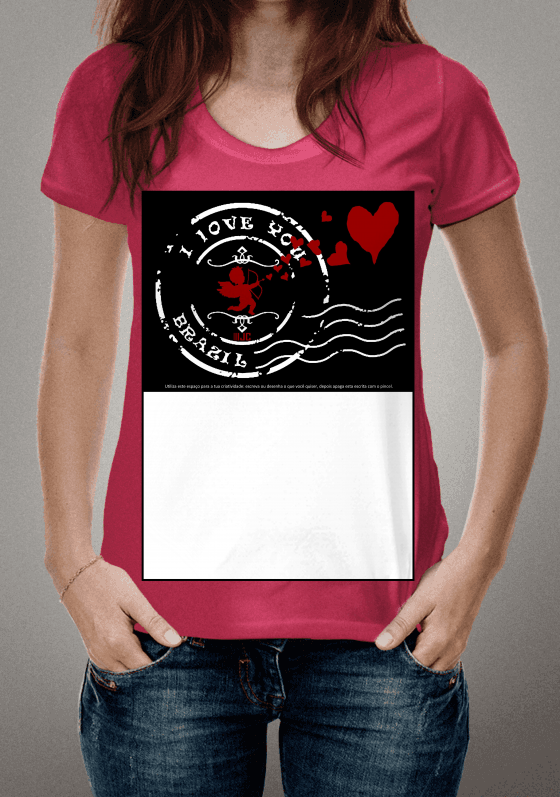 Nome do produto  I LOVE YOU PARA ESCREVER