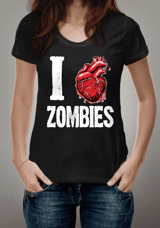 Nome do produto  I Love Zombies
