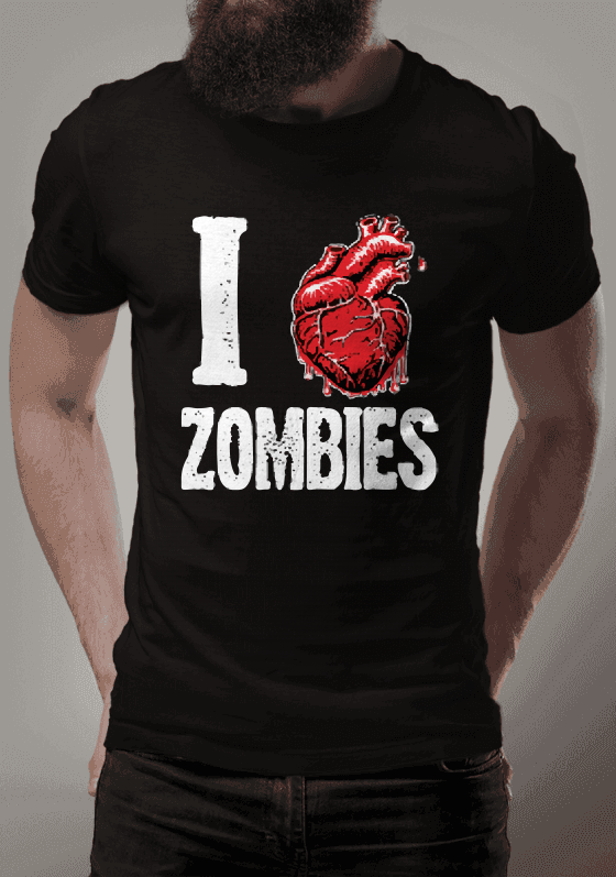 Nome do produto  I Love Zombies