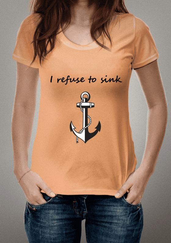 I refuse to sink