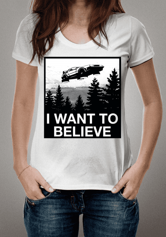 Nome do produto  I want to believe