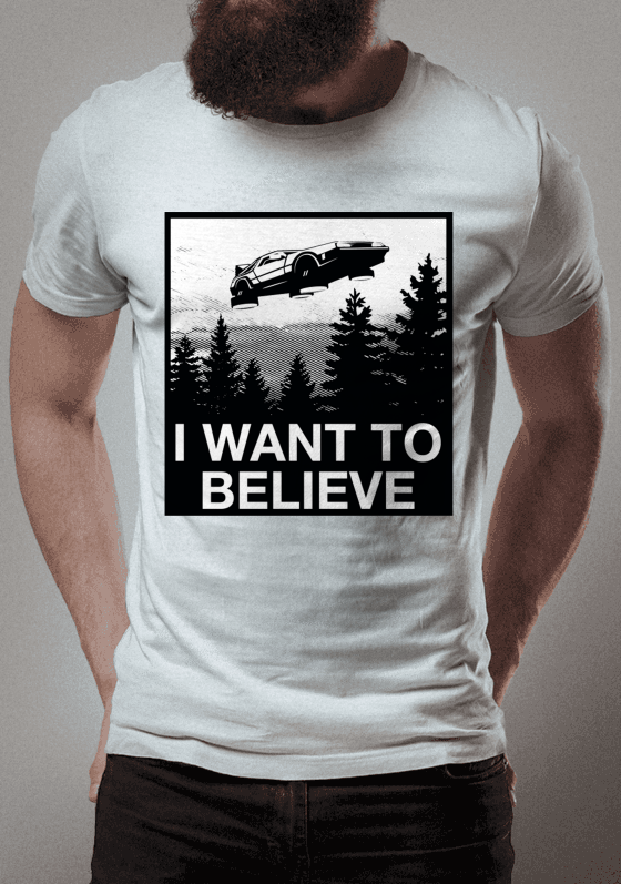 Nome do produto  I want to believe