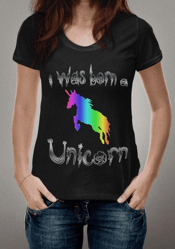 Nome do produto  I Was Born (A Unicorn)
