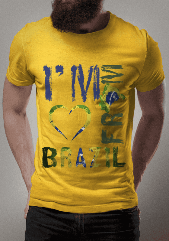 Nome do produto  I'm from Brazil Heart